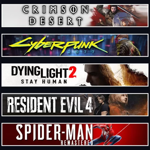  Crimson +Cyberpunk +DY2 +Evil 4 +Spider 1